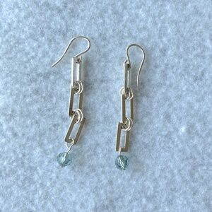 Silver Drop Earrings